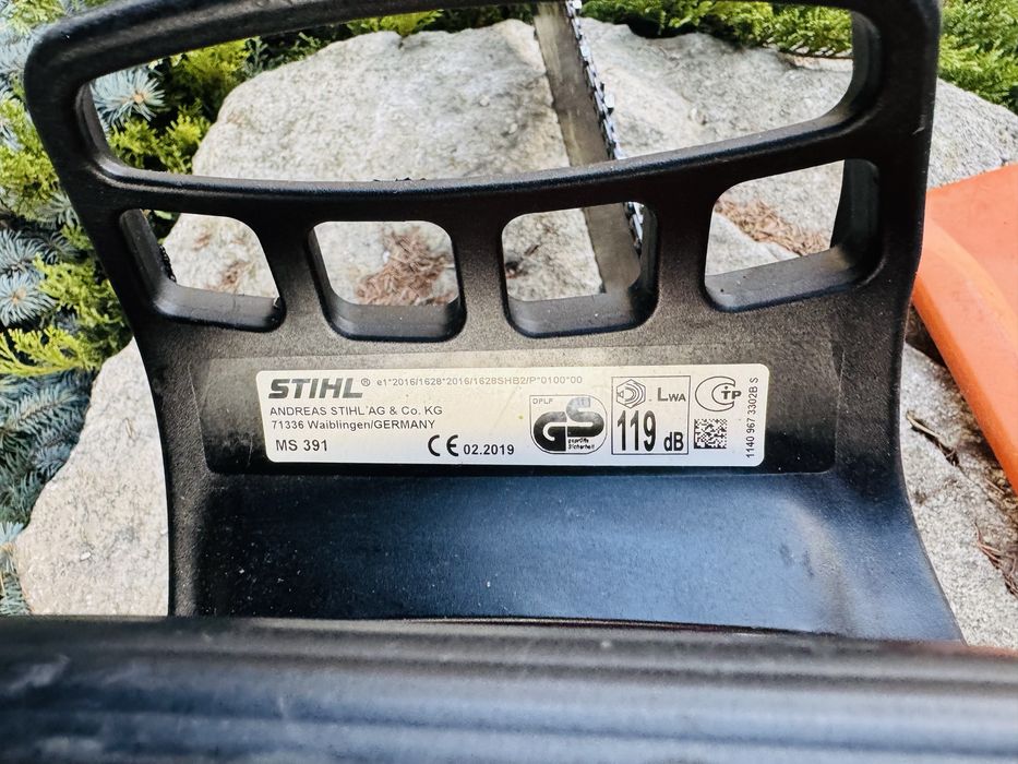 Piła spalinowa pilarka Stihl MS391 MS 391 4,5KM 100% sprawna, ładna!