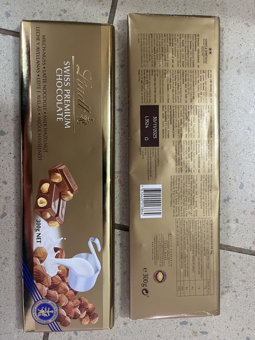 Шоколад lindt 300g