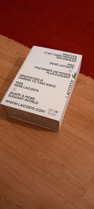 Lacoste caixa nova