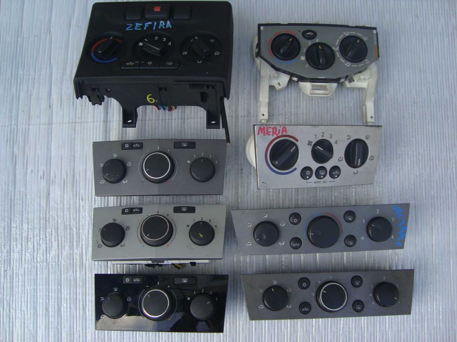 Блок управління пічкою,кондиціонером Opel Astra Vectra Zafira Meriva