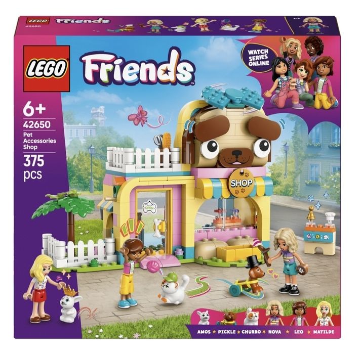 LEGO Friends 42650 Sklep z akcesoriami dla zwierząt nowe