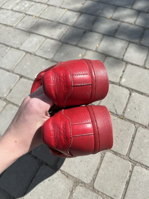 Adidas superstar red оригинал