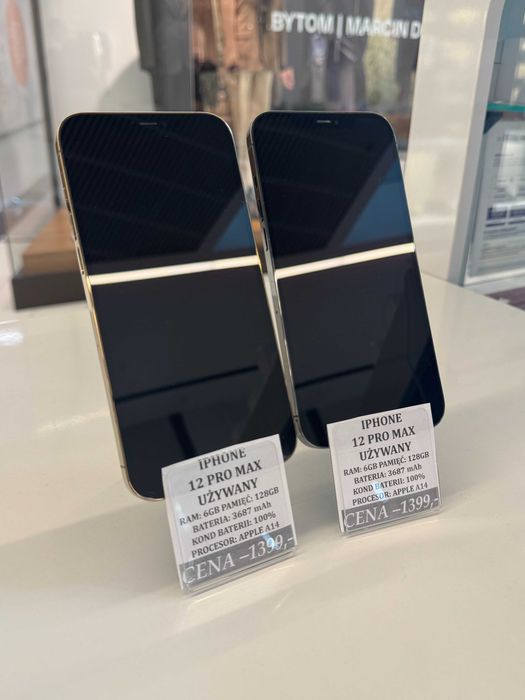 iPhone 12 PRO MAX 128GB Bat 100% Topcase Vivo *Raty 0%
