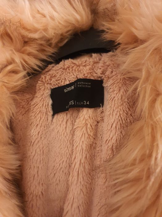 Parka długa kurtka Sinsay