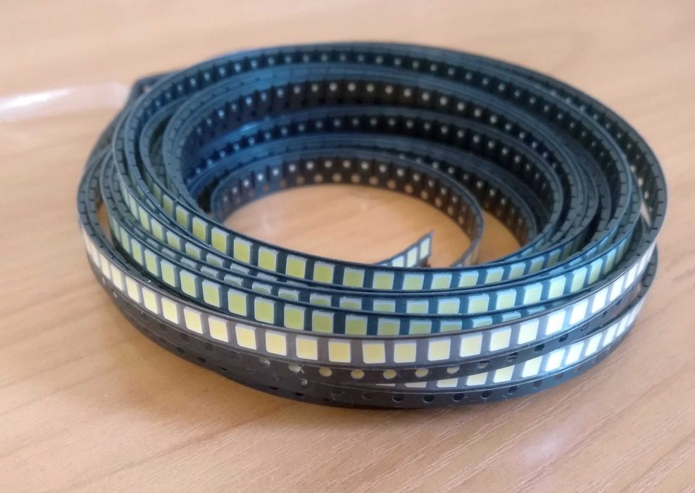 Светодиод белый SMD LED 2835 1W-9V-100mA 100 шт