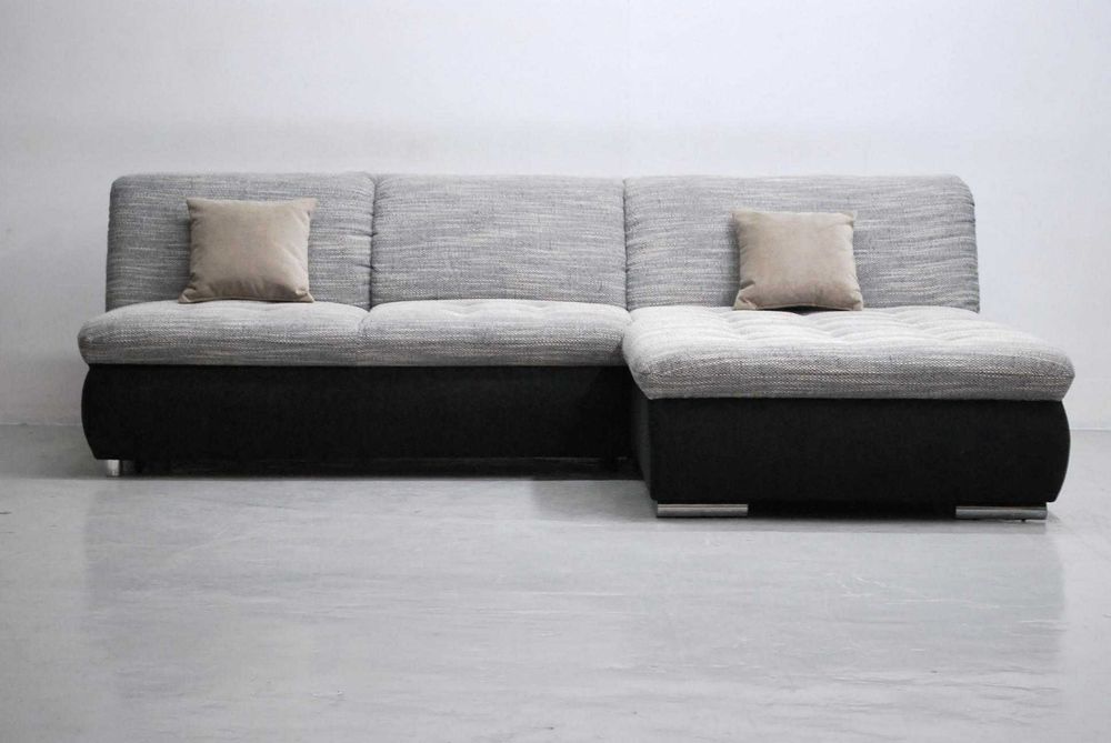 QQQQ SAG DESIGN NAROŻNIK z funkcją spania, rogówka sofa tkanina kanapa