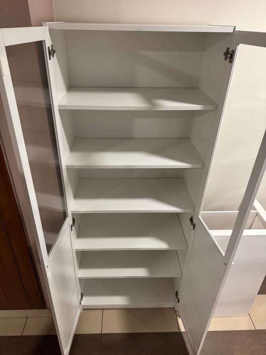 Regał Ikea Billy/Oxberg biały