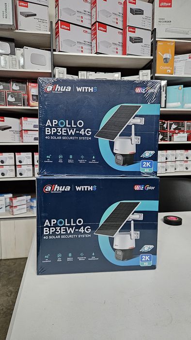 Автономна камера. IP відеокамера Dahua APOLLO BP3EW-4G (3.6мм) 4G