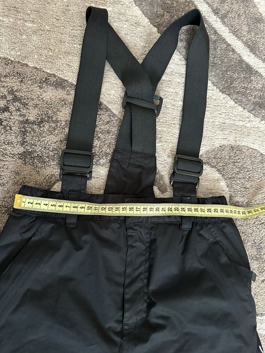 Чорні лижні штани 140