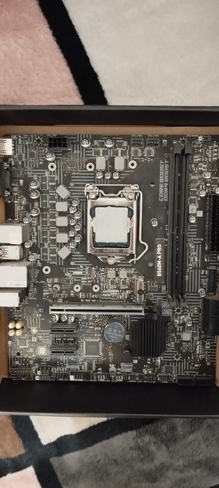 Материнська плата і проц MSI B560M-A PRO. i3 10105f   кулер бокс