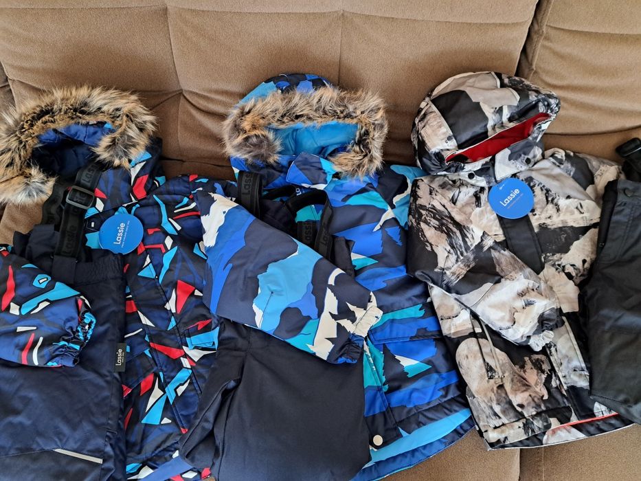 Новий зимній термо комплект комбинезон Lassie by Reima