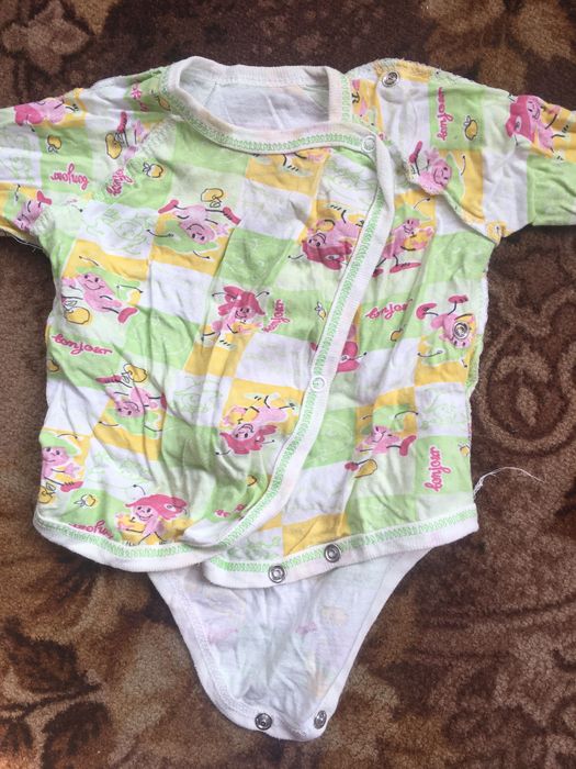 Повзунки +бодік, одяг для дівчинки 0-3міс,одяг для немовлят, чоловічок