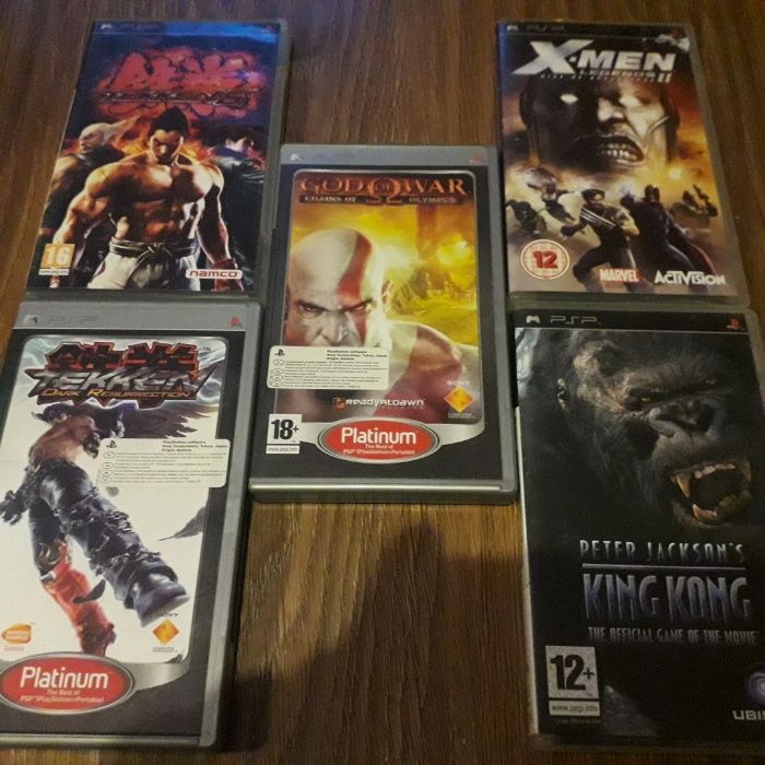 Unikatowe świetne gry SONY PSP mobilne UMD