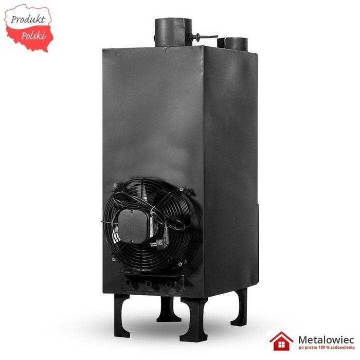 Piec nadmuchowy 12 kW - KOZA + wentylator