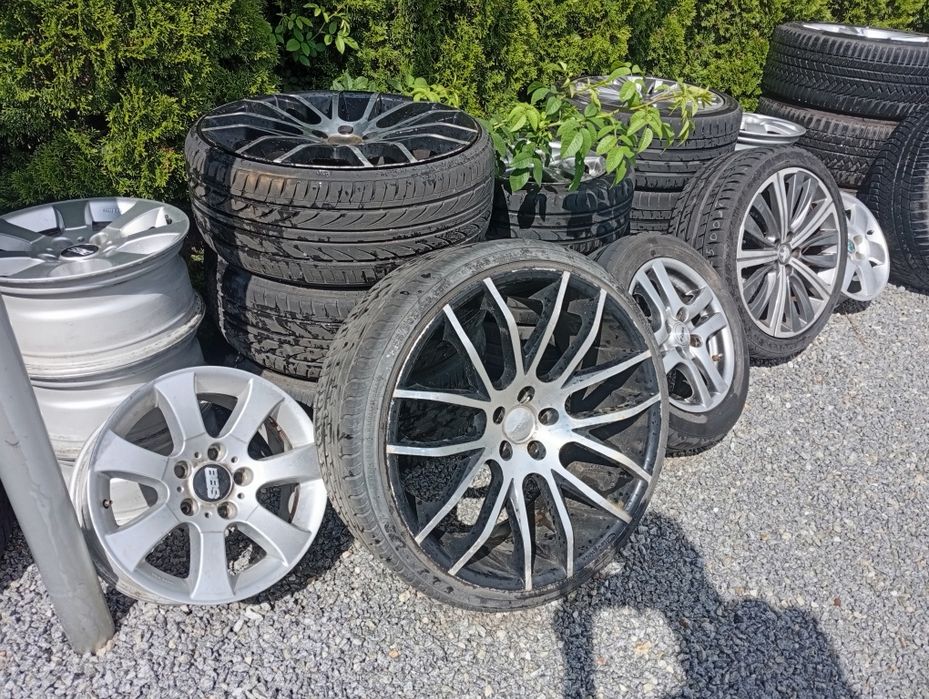 Koła aluminiowe 22" , 5x112 , 10.5J , ET35 + Opony Fullrun F7000 255/30Z R22 95W XL M+S