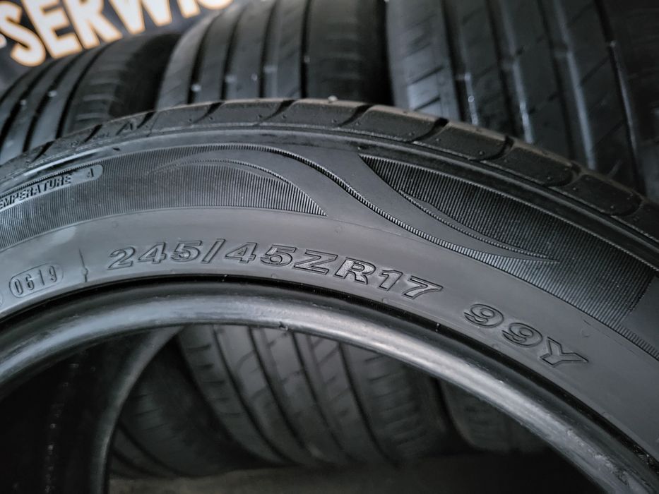 Opony letnie 245/45/17 Nexen 19rok 5mm
