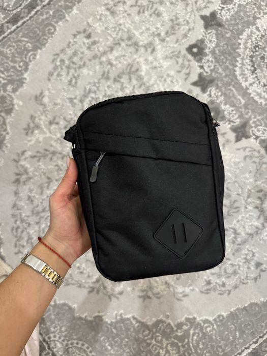 Сумка чорна чоловіча