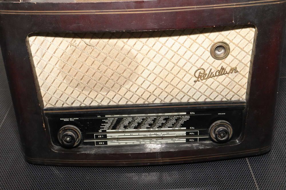 UNITRA Diora stare radio lampowe PRELUDIUM