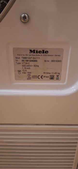 SUSZARKA MIELE T 8861 WP ED.111 Na Części