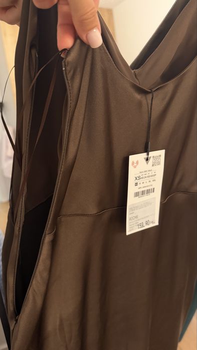 Сатинова сукня Zara