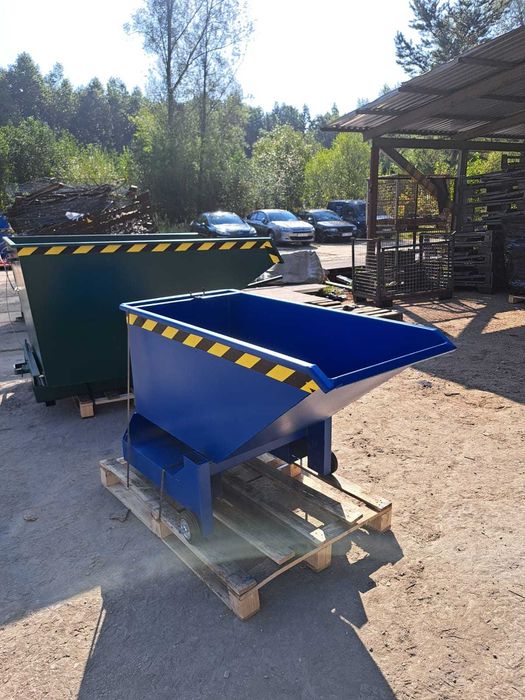 Mobilna Koleba Samowyładowcza PMMC Light 250 (250L) Wózek na Odpady