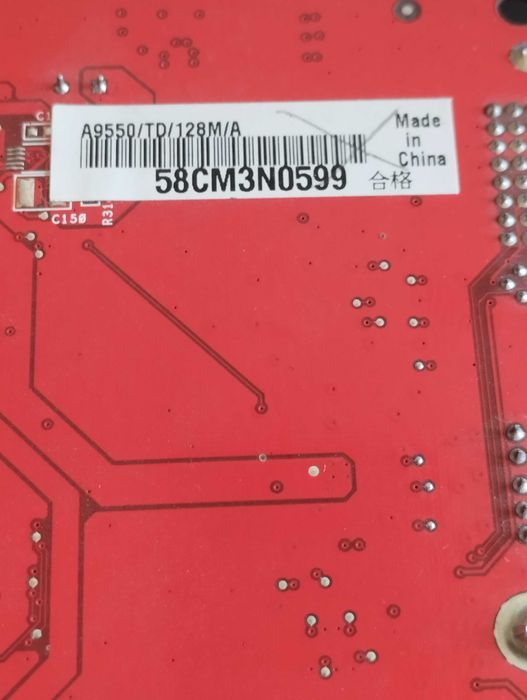 Продам видеокарту ASUS A9550 AGR