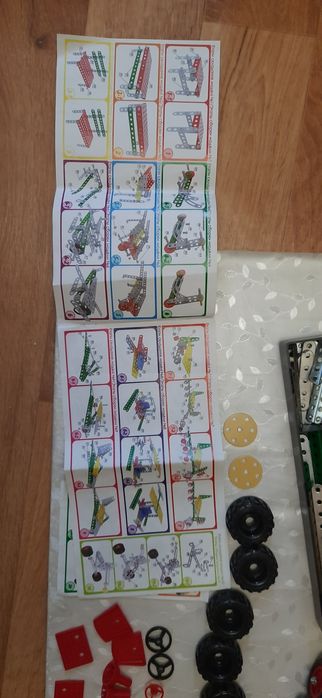 Металлический конструктор технок юний майстер + доп детали