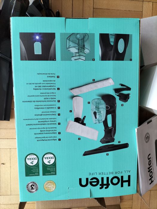 Akumulatorowa myjka do okien