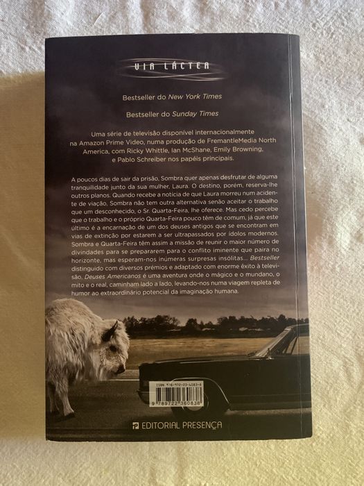 Livro “Deuses Americanos” de Neil Gaiman