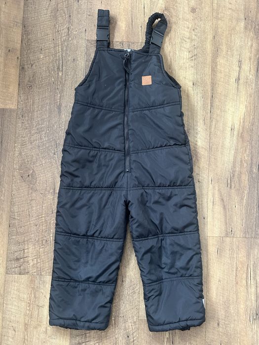 Spodnie zimowe 104 cm spodnie narciarskie ocieplane spodnie