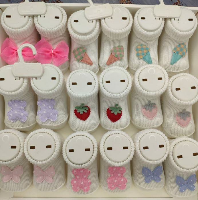 Дитячі шкарпетки з аксесуарами гурт / детские носки нарядные опт