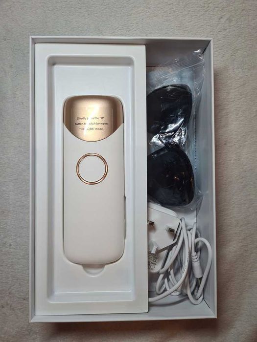 Depilator laserowy z chłodzeniem, bezbolesne urządzenie do depilacji