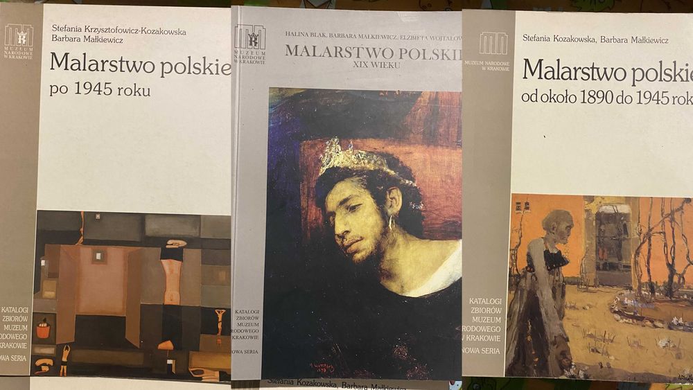 Książki - Malarstwo Polskie - 3 książki - Kozakiewicz, Małkiewicz