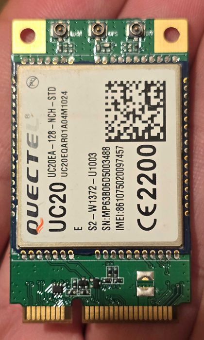 moduł radiowy Quectel UC20 MiniPCIe UMTS/HSPA+