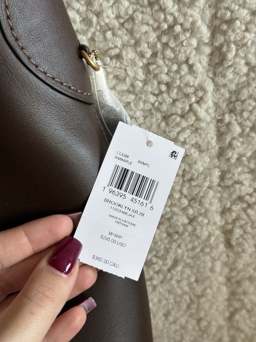 Сумка жіноча Coach Brooklyn 28 (середня)