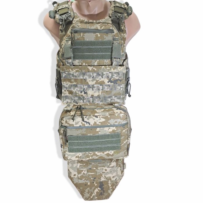 Сумка Напашник та Фартух з Балістикою 1 клас ДСТУ. Кольори на вибір.