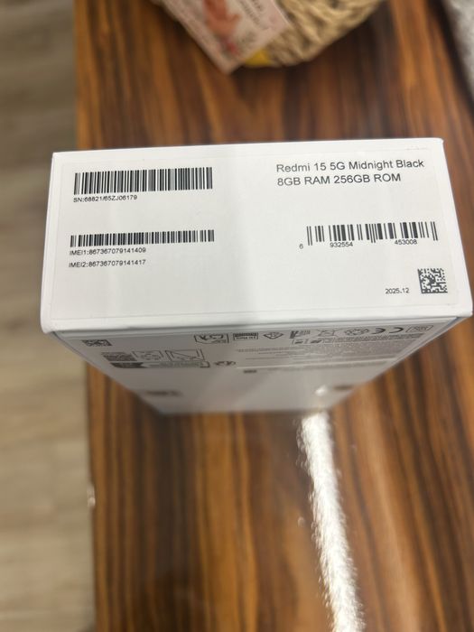 Xiaomi Redmi 15 5G 8Gb Ram 250GB