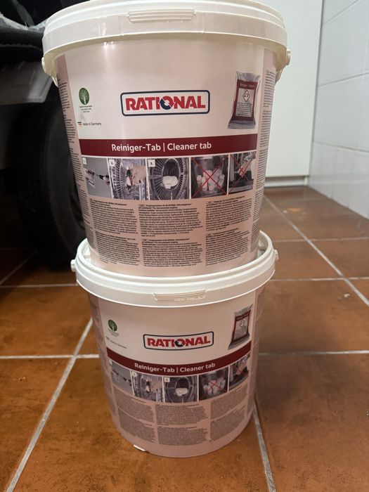 Pastilhas racional para lavagem de fornos