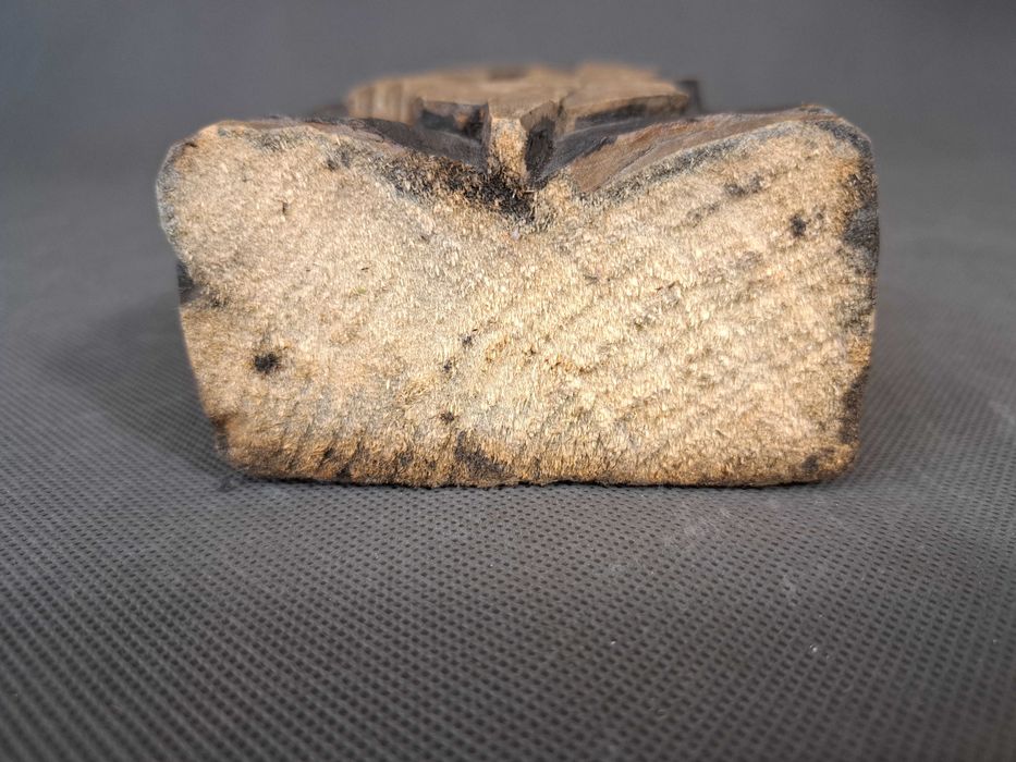 Muzykant, ludowa rzeźba drewniana, wys. 30 cm