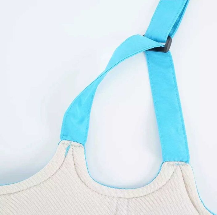 Arnês auxiliador na aprendizagem de caminhar