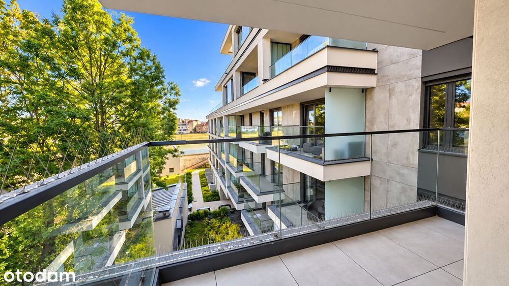 Apartament premium z widokiem na Wisłę i Wawel