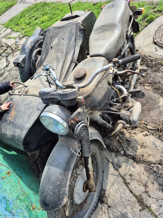 МТ 10-36 Дніпро мотоцикл з коляскою.