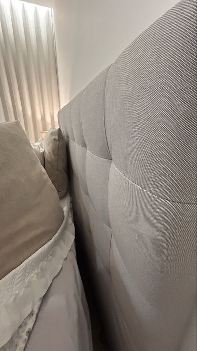 Cama de casal 140x200 c/ arrumação + colchao C/Novo