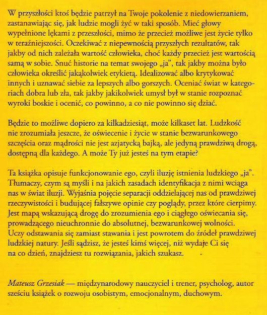 Ego-rcyzmy. Poznaj, czym jest i jak działa ego -- Mateusz Grzesiak