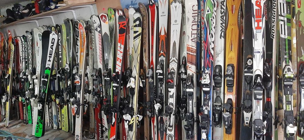 Гірські лижі, бігові, не дорого.