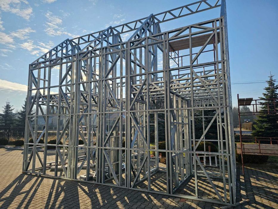 Domek całoroczny STODOŁA 47,4m2 na konstrukcji stalowej