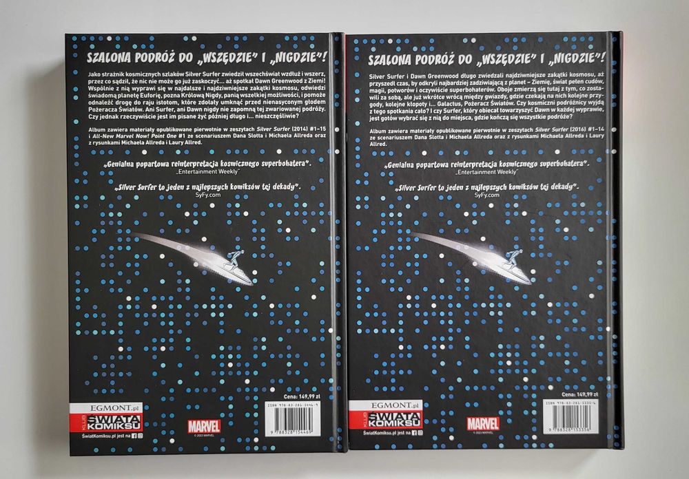 Silver Surfer Tom 1 i Silver Surfer Tom 2 - Dan Slott