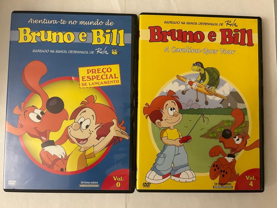 Dois dvd's " Bruno e Bill"