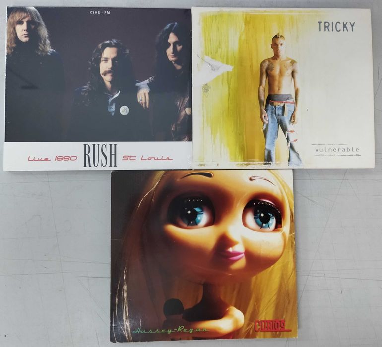 Rush, Hussey-Regan, Tricky.  3 CDs Digipack