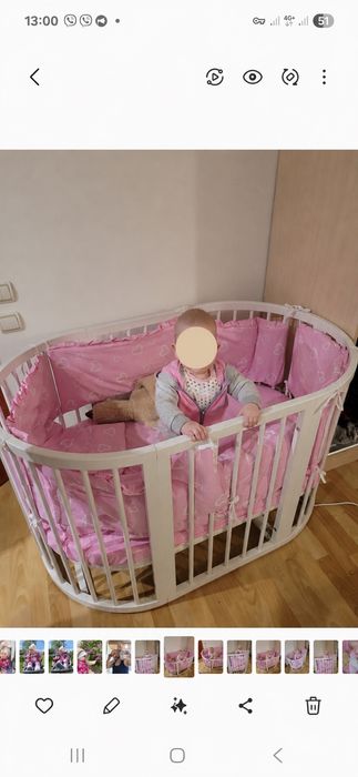Продам дитяче ліжечко